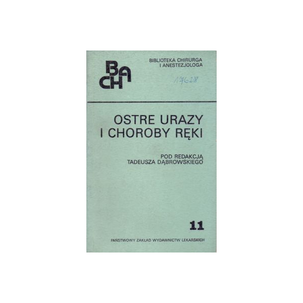 Ostre urazy i choroby ręki