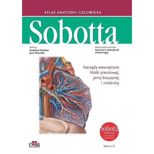 Atlas anatomii człowieka Sobotta  Narządy wewnętrzne angielskie mianownictwo anatomiczne