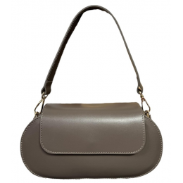 Torba skórzana - mini taupe