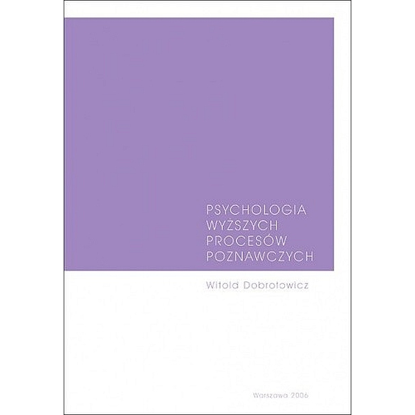 Psychologia wyższych procesów poznawczych